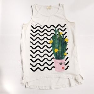 Trendy Cactus Zara Tank Top Size 11/12